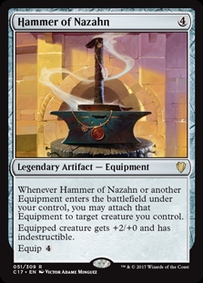 Hammer of Nazahn Commander 2017